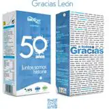 Envasado especial del 50 aniversario de Lactiber en León.