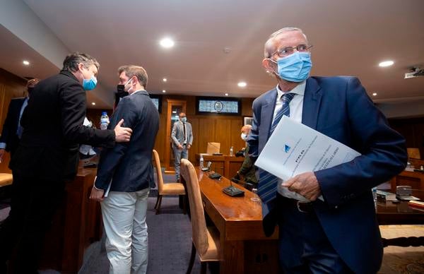 Imagen de un pleno en Ponferrada.