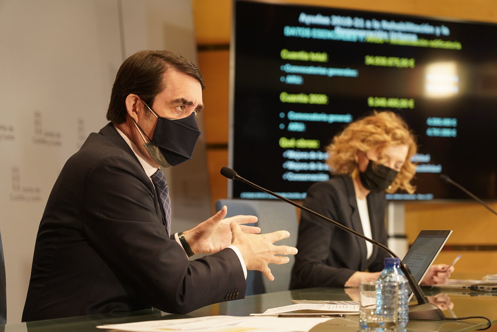 Suárez-Quiñones, durante el acto. 