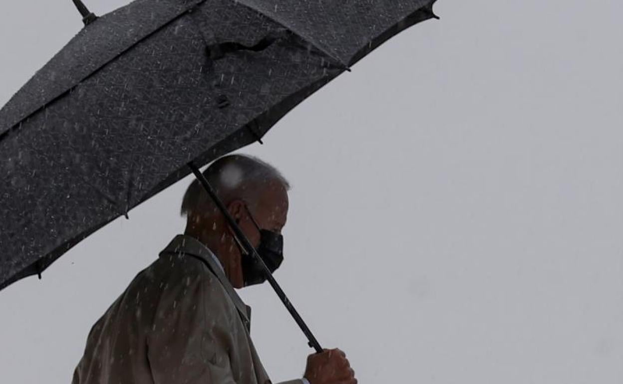 Joe Biden sube al avión presidencial. 