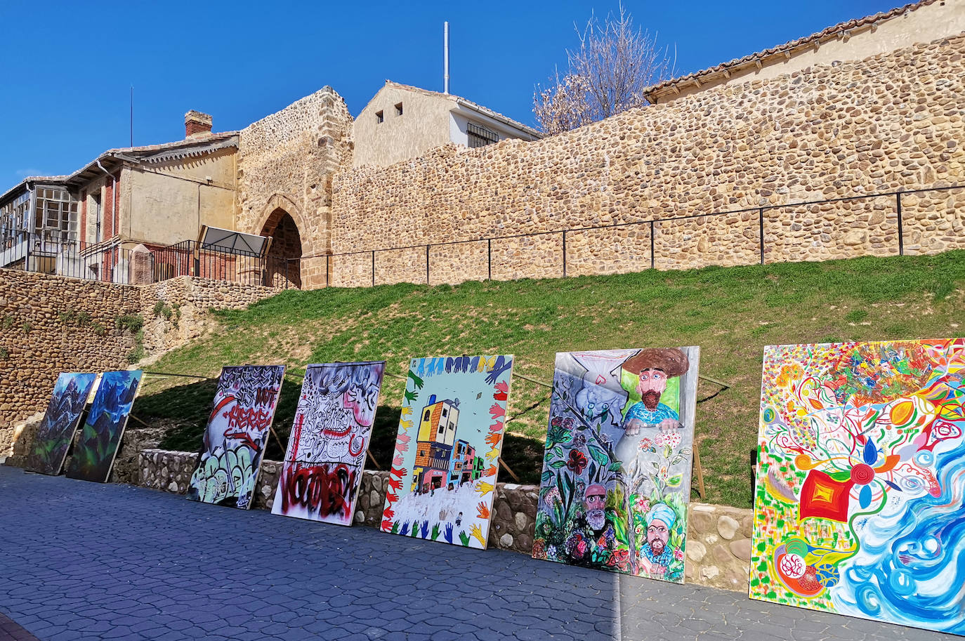 Fotos: La muralla de colores