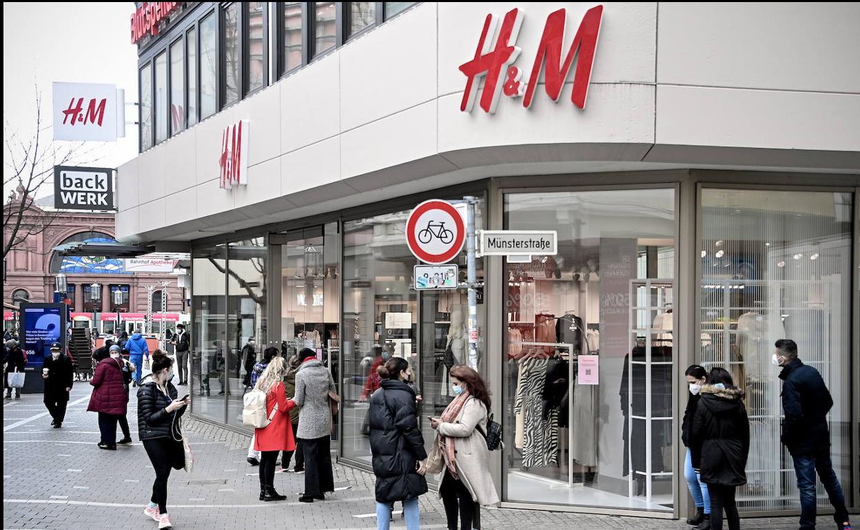 Una tienda de H&M.