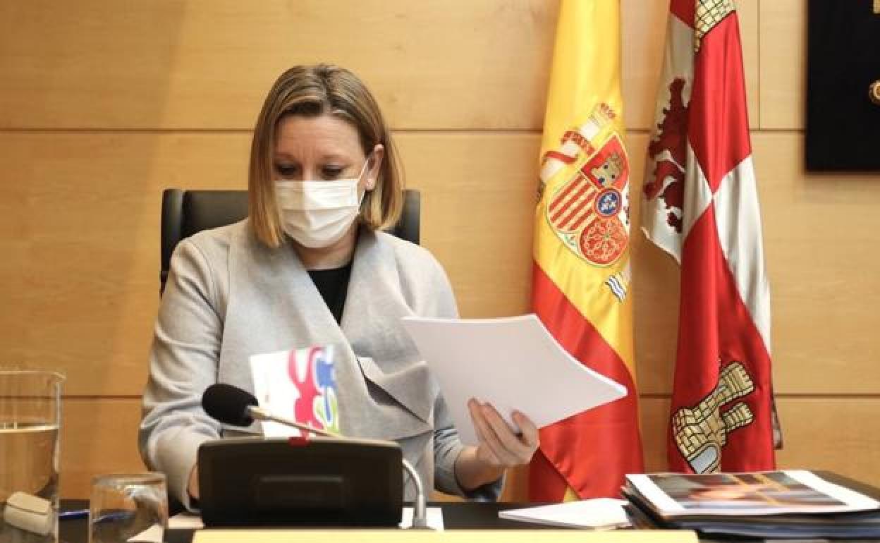 La titular de Familia e Igualdad de Oportunidades, Isabel Blanco.