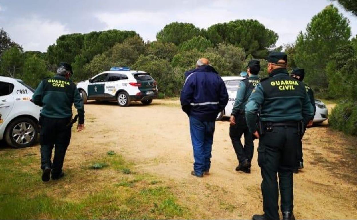 La Guardia Civil, en la zona.