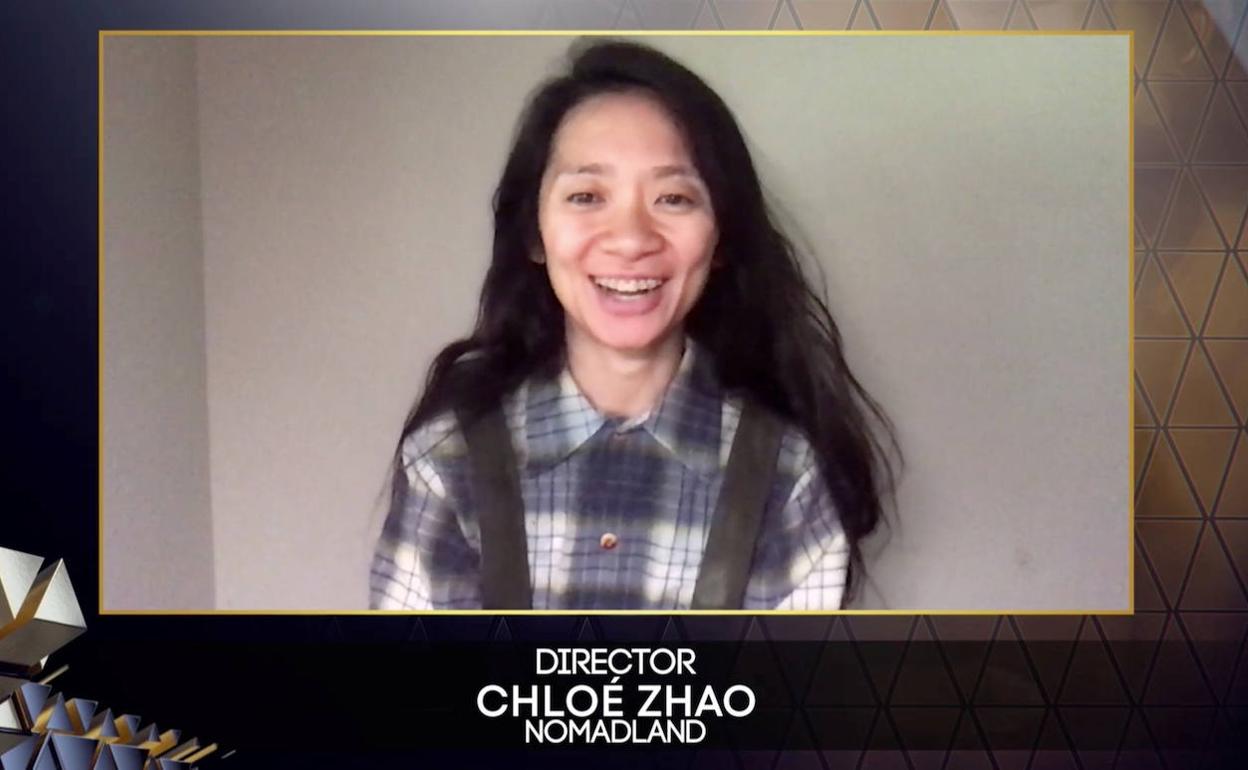 Chloé Zhao, directora de 'Nomadland'.