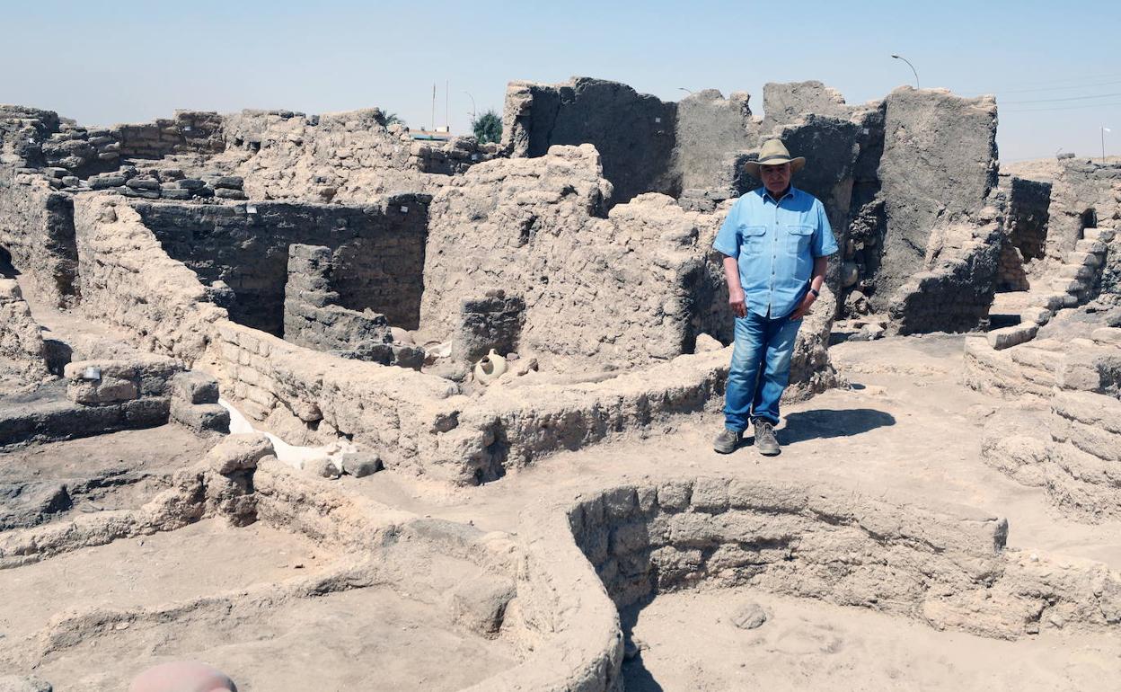 Ciudad hallada en Luxor esta semana.