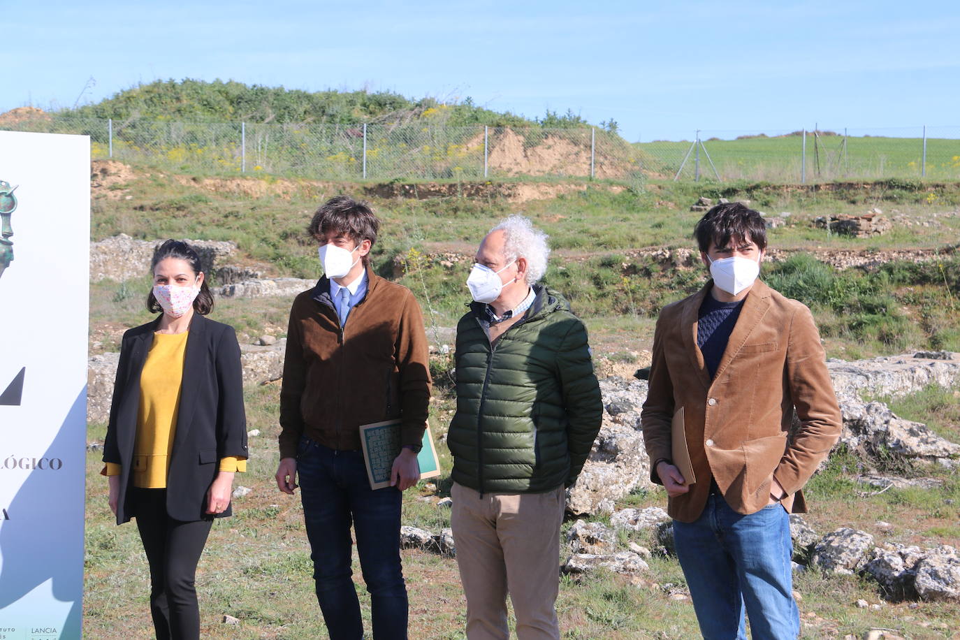 Yacimiento de la cuidad astur-romana de Lancia