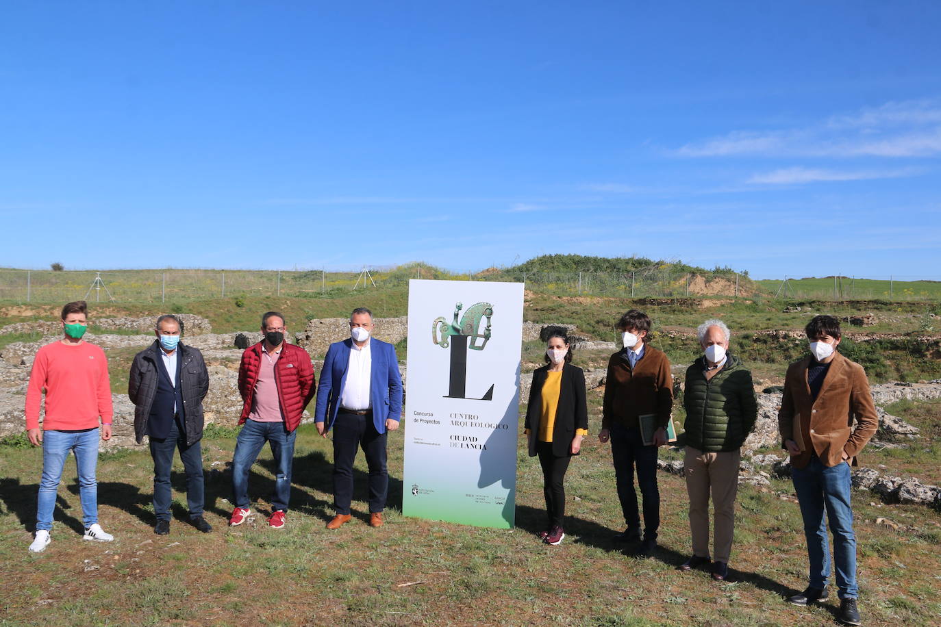 Yacimiento de la cuidad astur-romana de Lancia