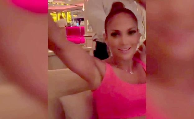 Jennifer Lopez, en una imagen de sus redes sociales.