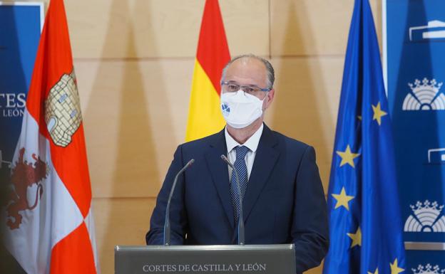 Luis Fuentes, este jueves, durante la presentación de los actos.