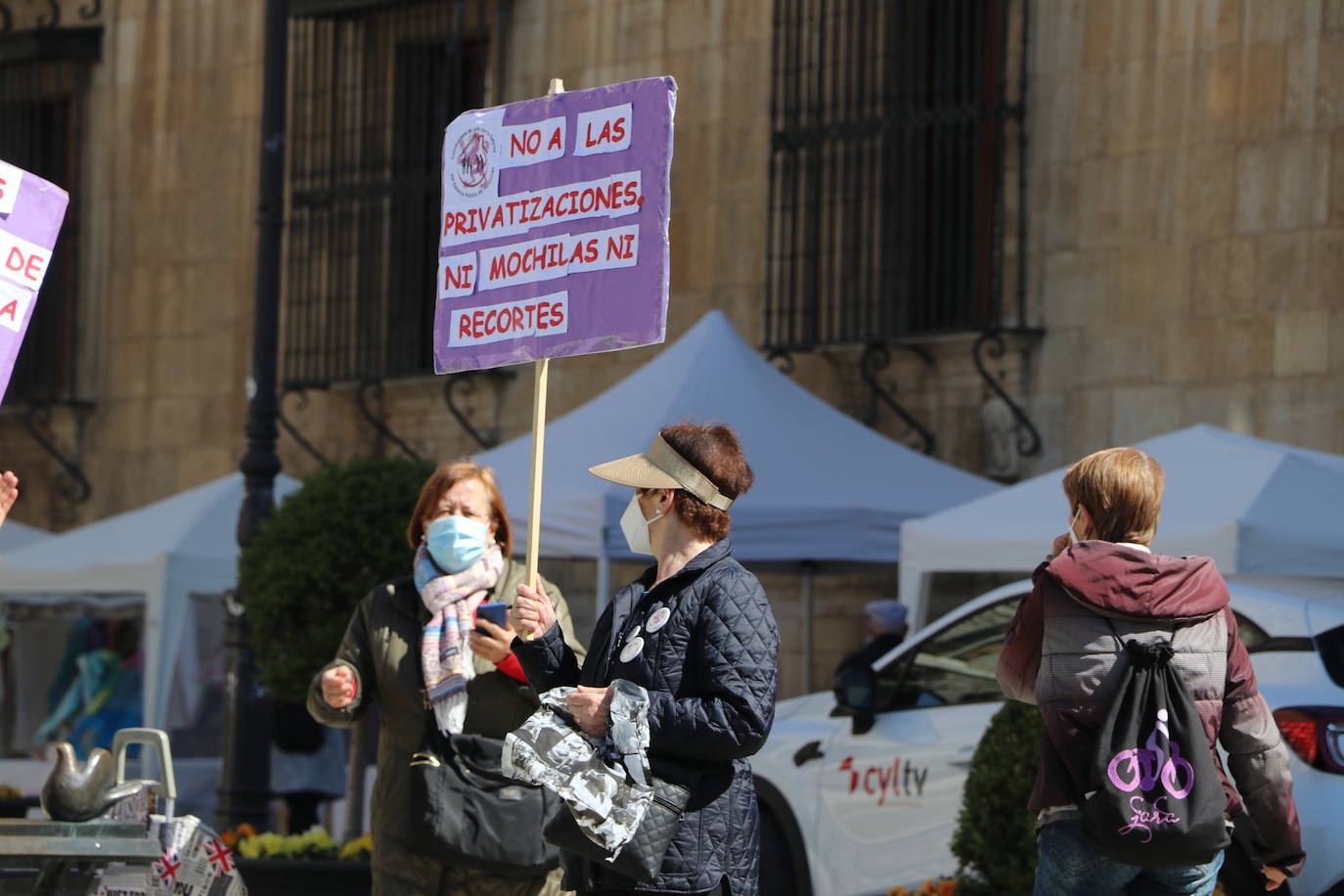 Fotos: En León, «las pensiones se defienden»