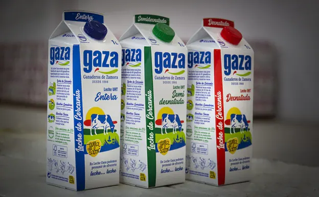 Leche Gaza estrena un envase más sostenible con el medio ambiente