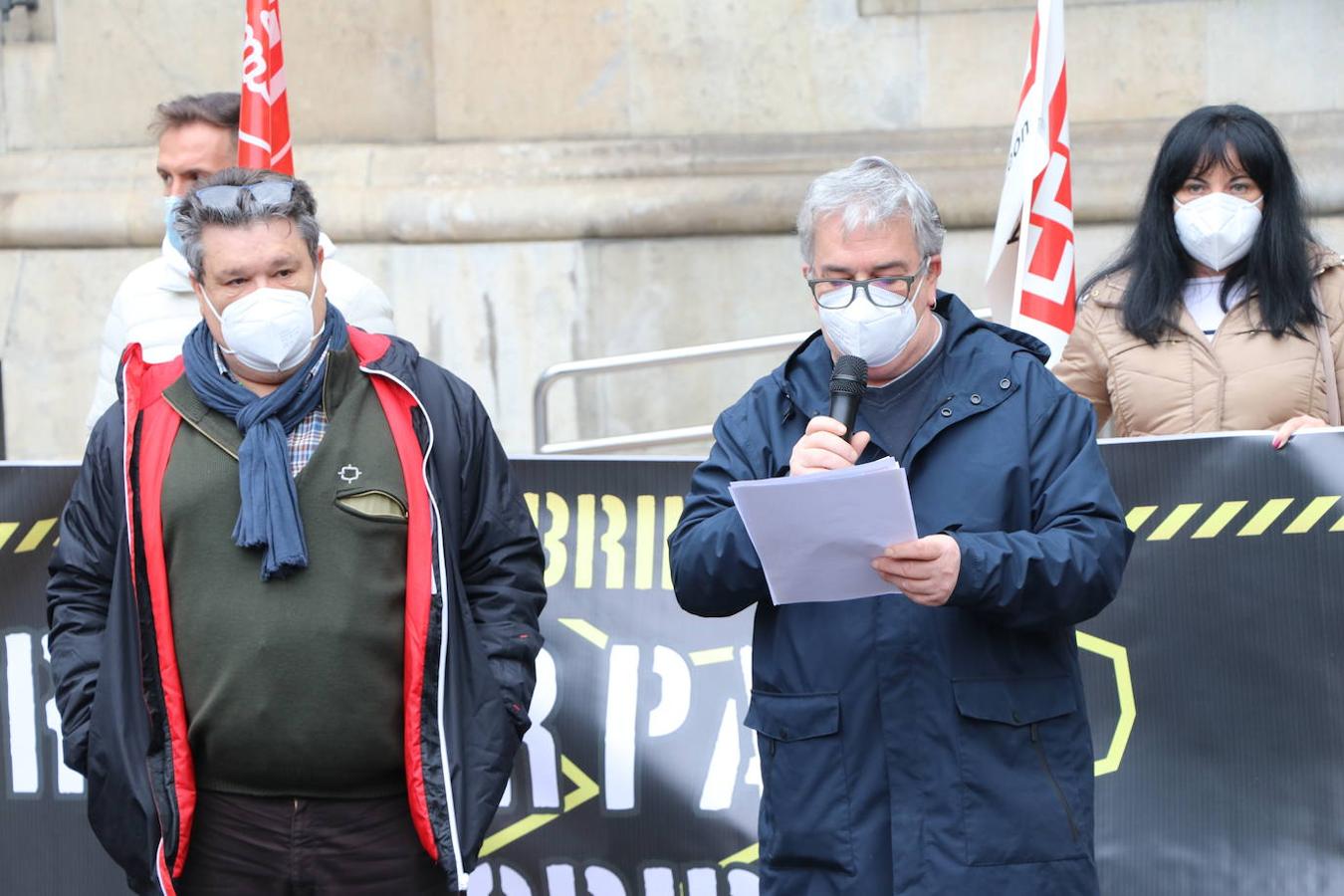Los sindicatos mayoritarios reclaman mayor seguridad en los trabajos y denuncian que 12 leoneses perdieron la vida en su entorno laboral en 2020