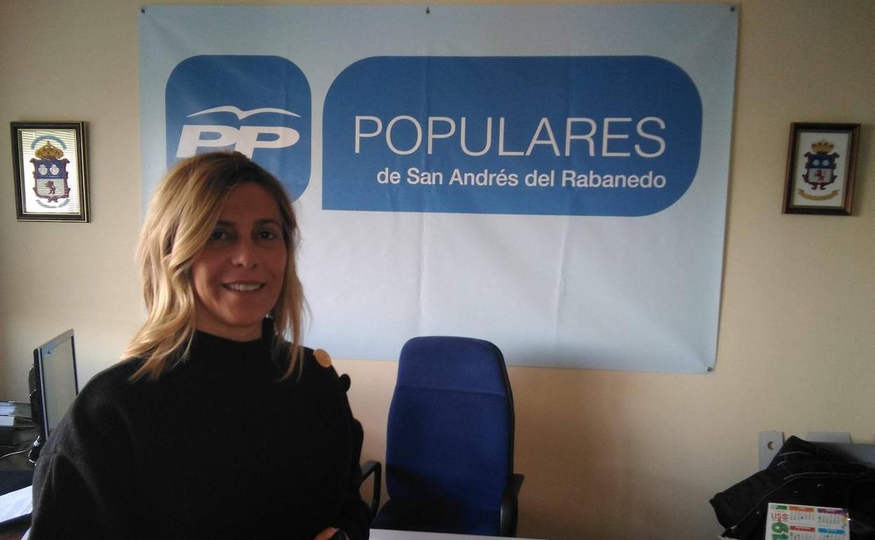 La portavoz municipal del PP en San Andrés, Noelia Álvarez.