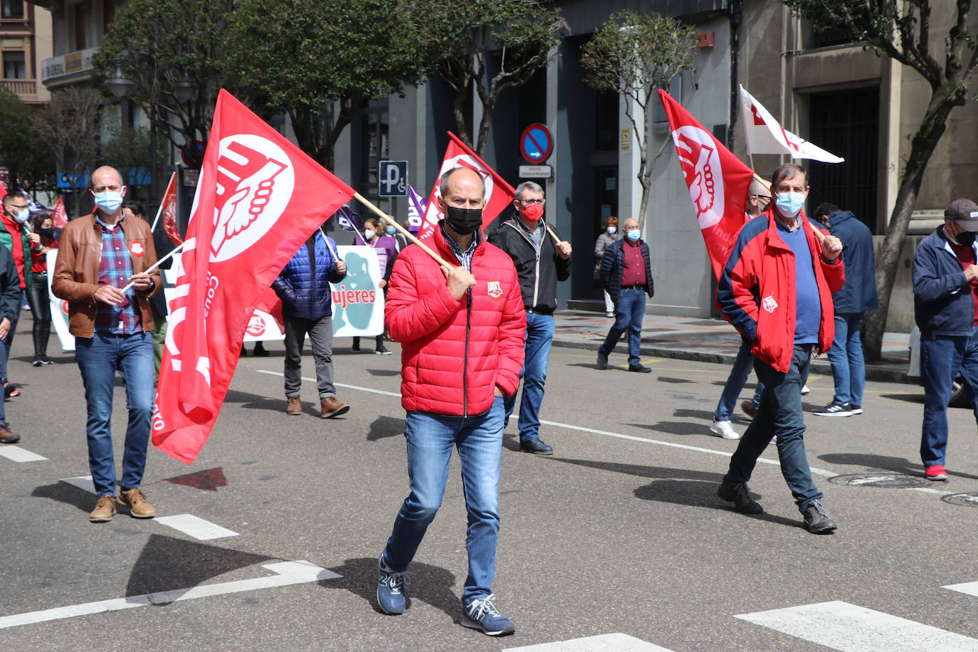 Movilizaciones del Primero de Mayo, Día Internacional del Trabajo, en León.