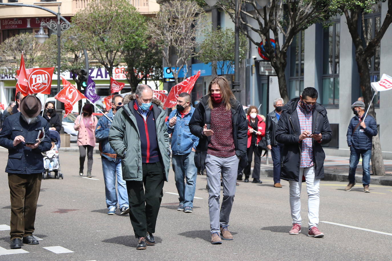 Movilizaciones del Primero de Mayo, Día Internacional del Trabajo, en León.