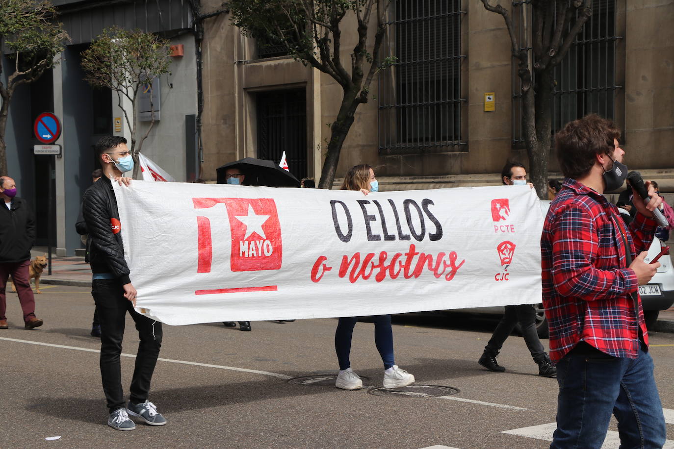 Movilizaciones del Primero de Mayo, Día Internacional del Trabajo, en León.