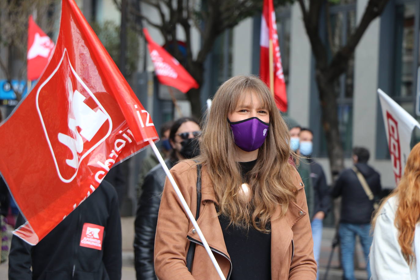 Movilizaciones del Primero de Mayo, Día Internacional del Trabajo, en León.