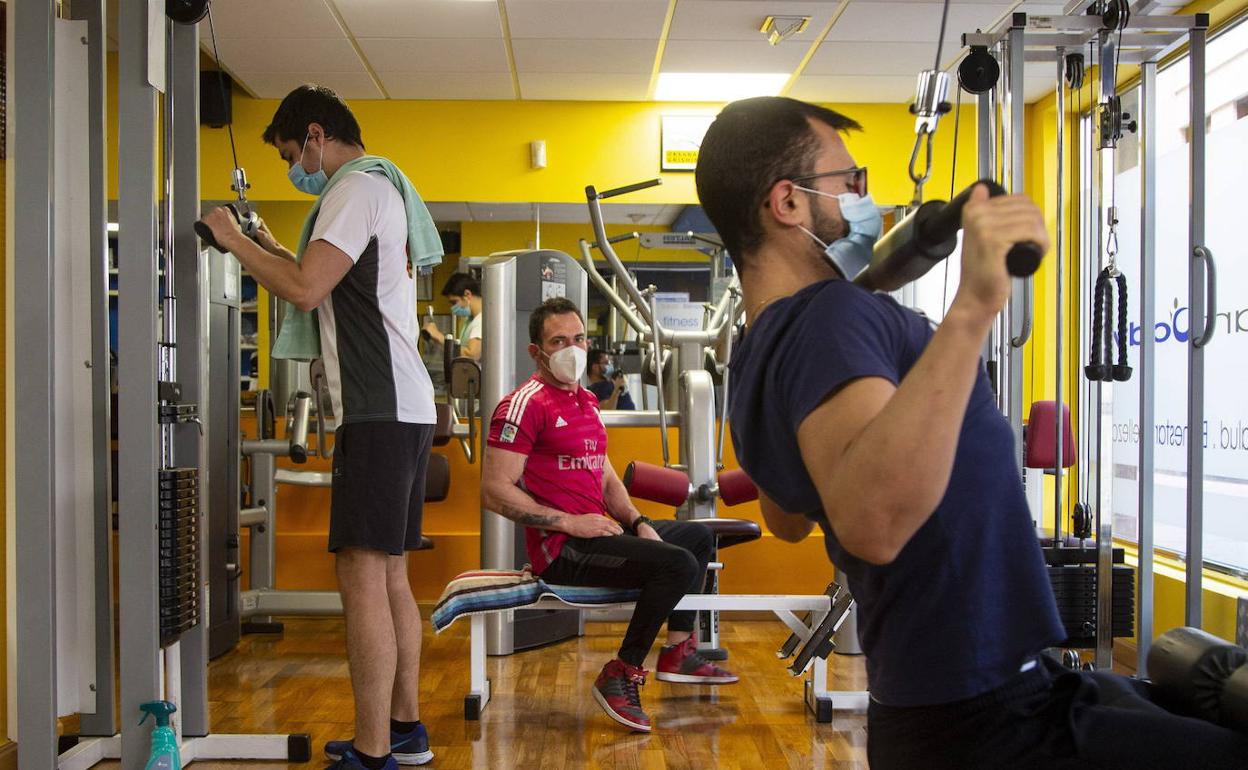 Gimnasio en Valladolid. 