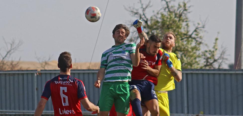 Lance del encuentro de La Virgen ante el Real Ávila.