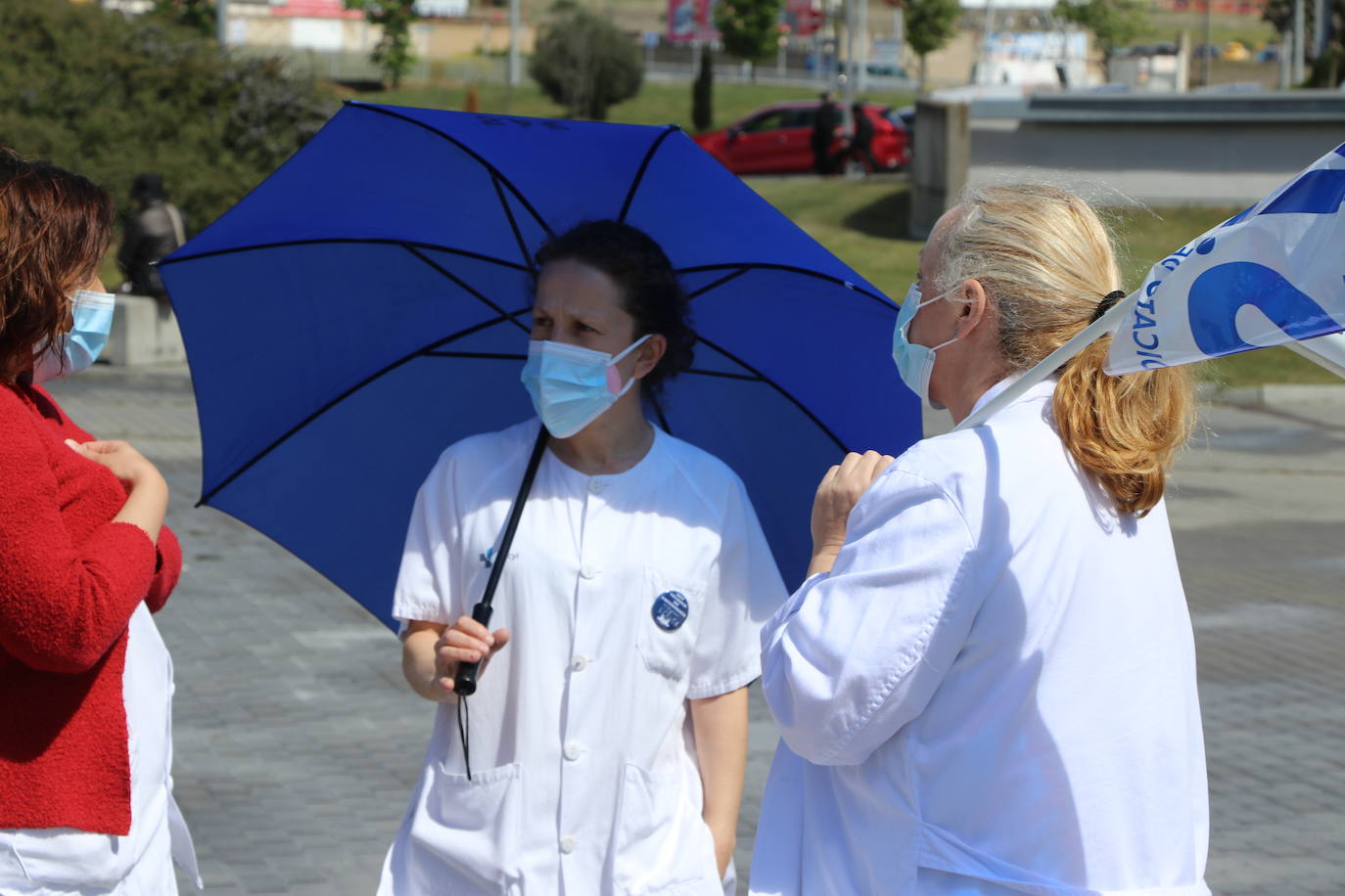 Los técnicos de enfemería leoneses reclaman que se les considere como parte del colectivo de enfermería.