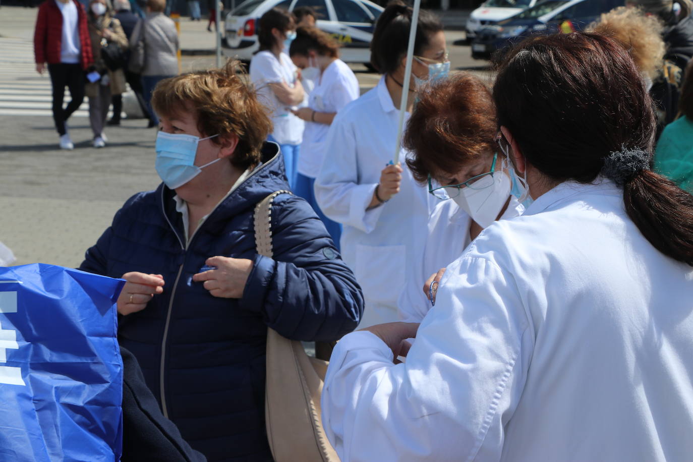 Los técnicos de enfemería leoneses reclaman que se les considere como parte del colectivo de enfermería.