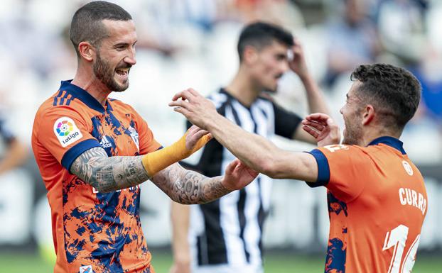 Galería. Sielva celebra el gol anotado.