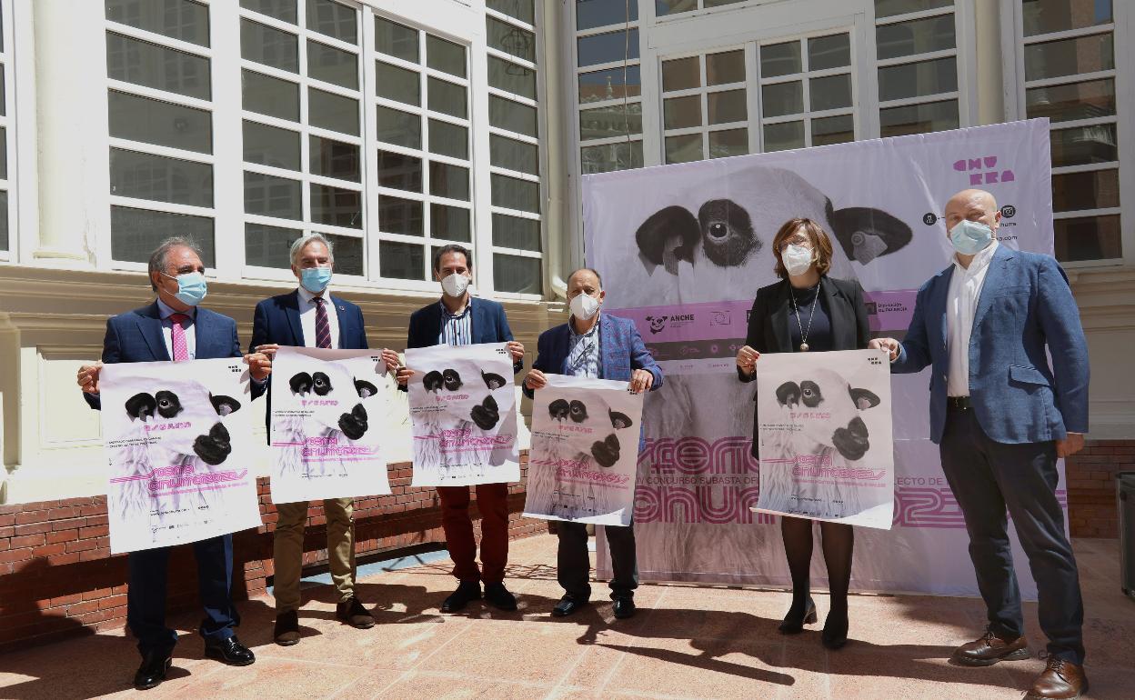 Presentación de la cita de la mano de las autoridades provinciales y representantes del sector ovino. 