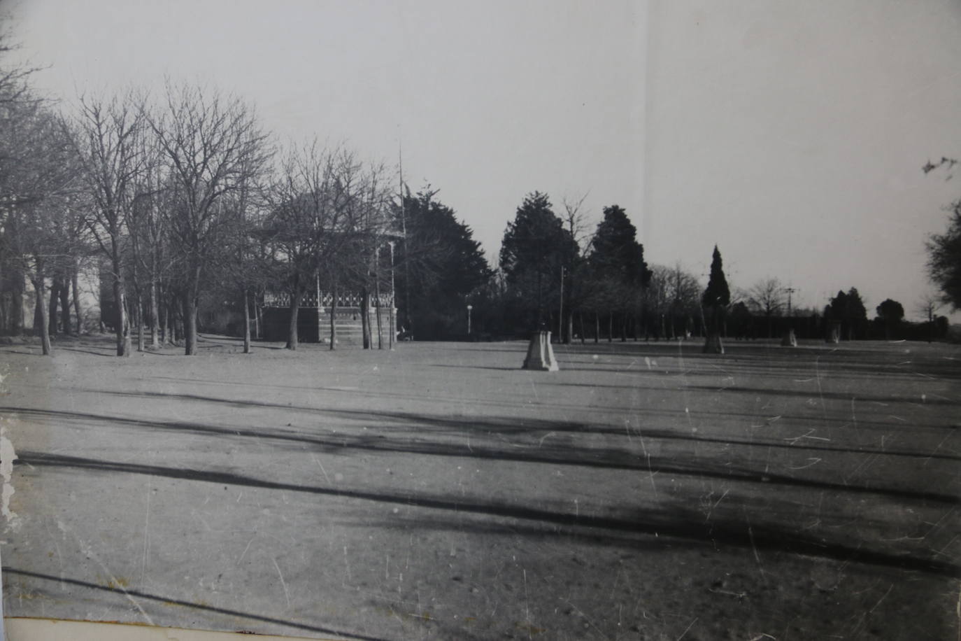 Templete de música en el Boulevard de la Condesa.