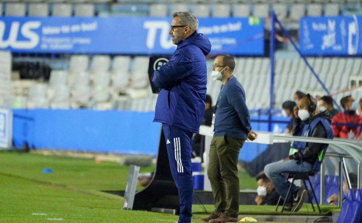 Jon Pérez Bolo, durante el partido de este lunes en Sabadell.