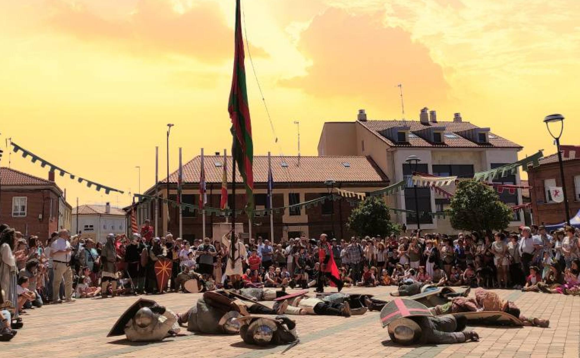 Recreación de la histórica batalla de Villadangos.