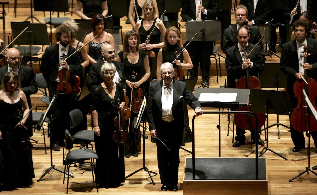 Concierto de Cristóbal Halffter que celebra su 80º cumpleaños con la Orquesta Sinfónica de Castilla y León 