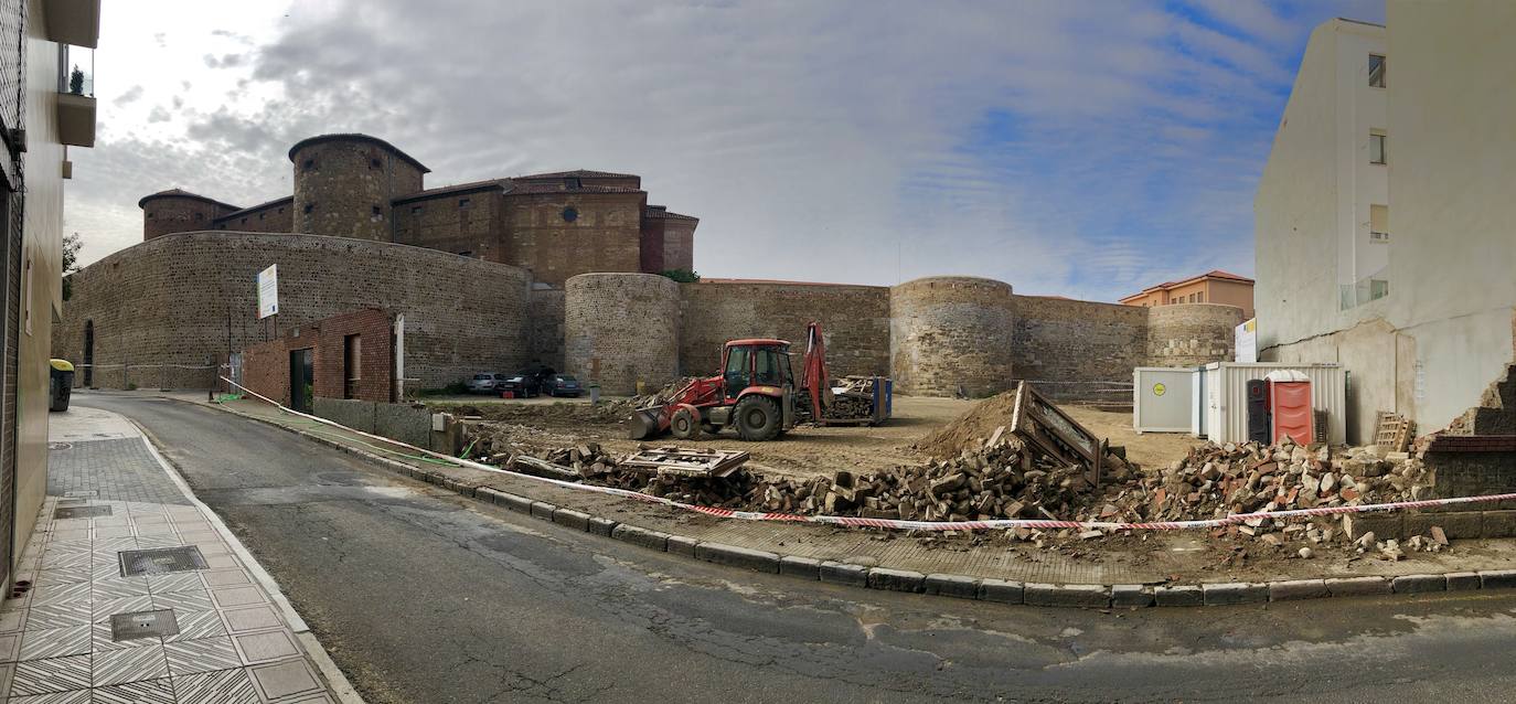 La zona arqueológica de la Era del Moro dotará a la capital de nuevos lienzos de su muralla que será puesta en valor.