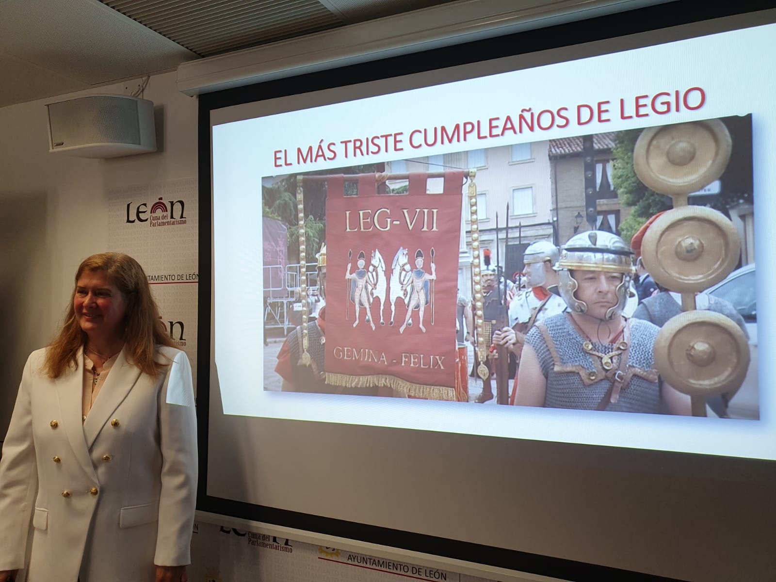 La concejala del Partido Popular en el Ayuntamiento de León, Margarita Torres.