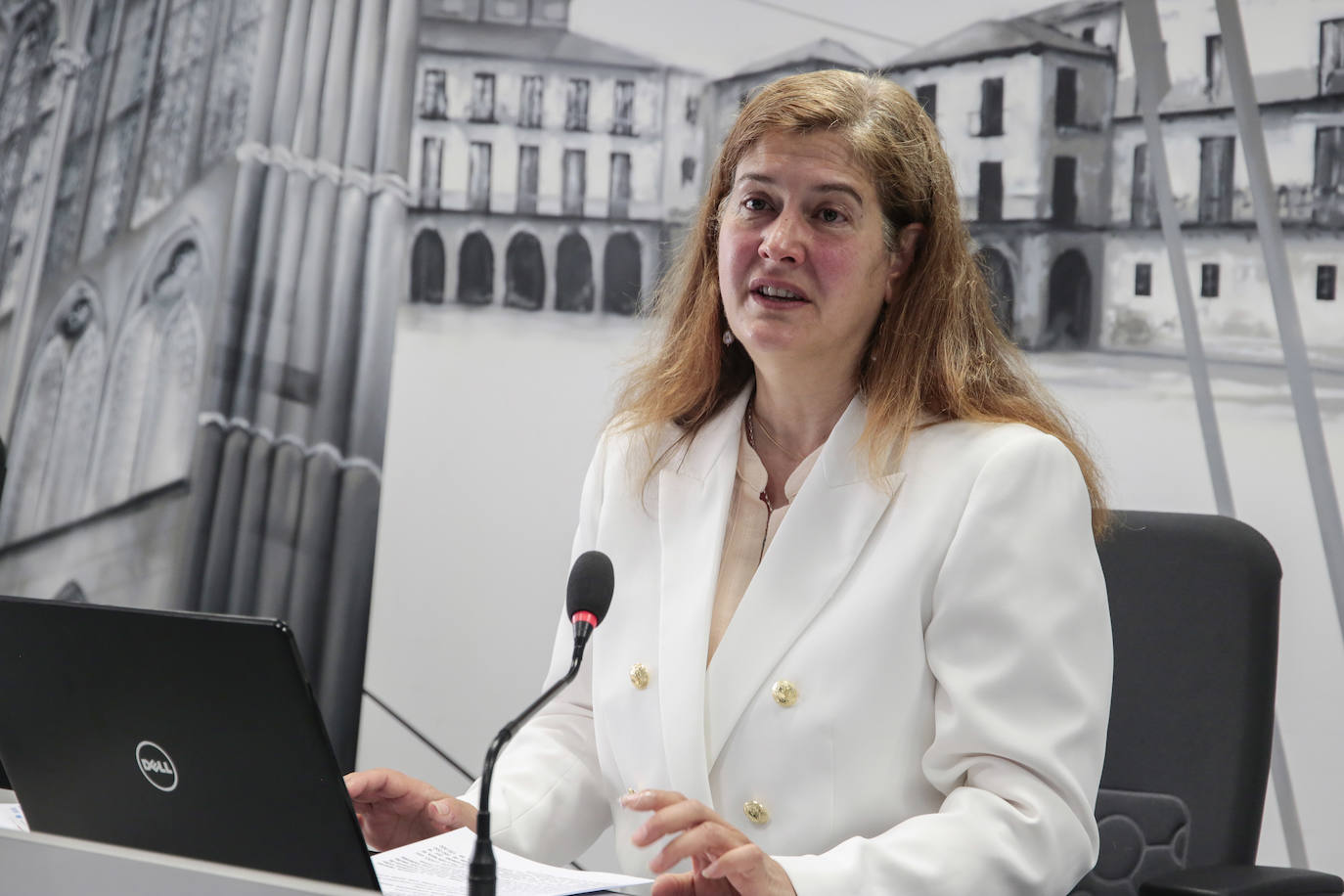 La concejala del Partido Popular en el Ayuntamiento de León, Margarita Torres.