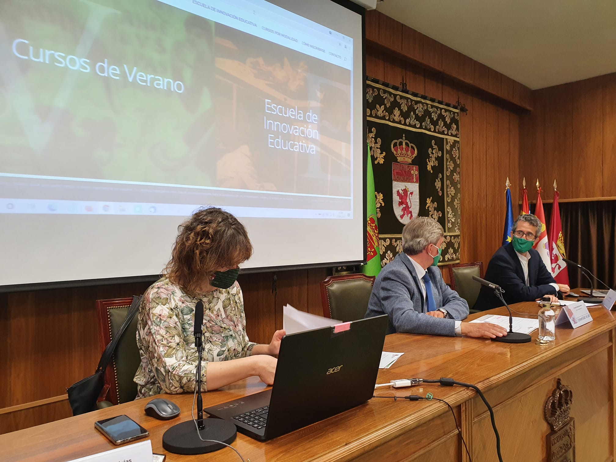 Presentación de los cursos de verano de la ULE