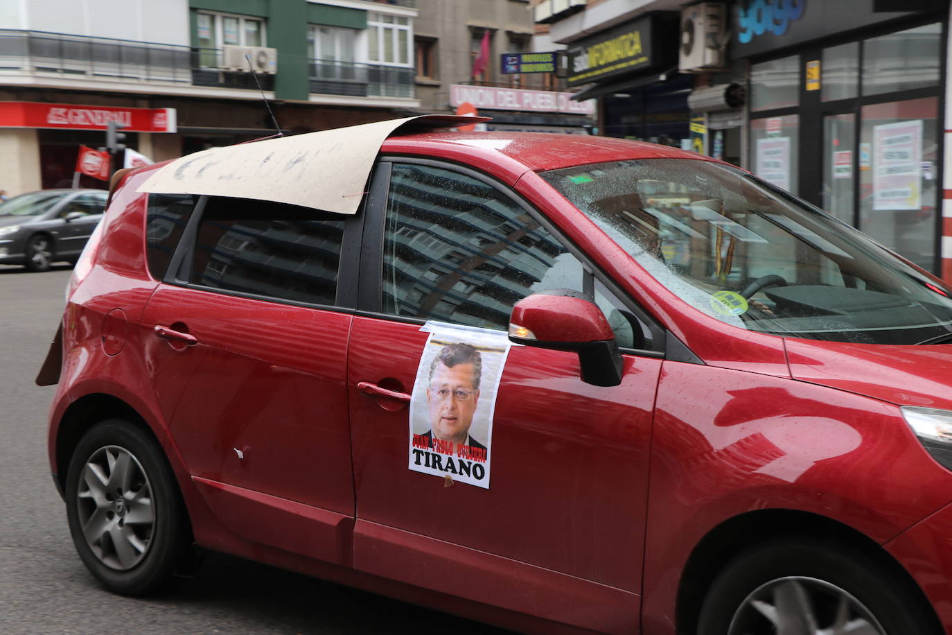 Fotos: Los trabajadores de Ovejeron vuelven a las calles