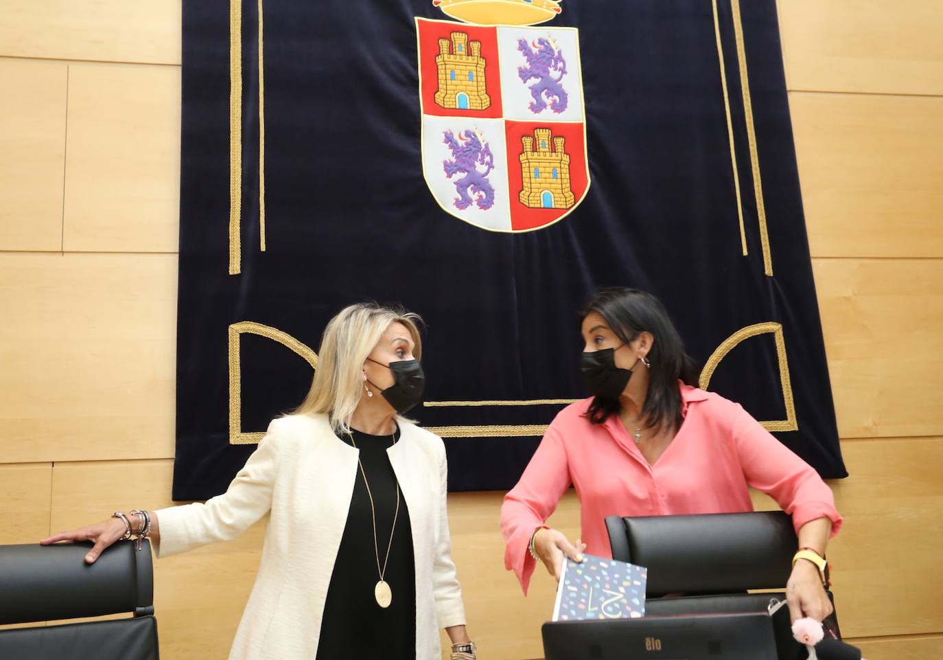 La exdelegada especial de la Agencia Tributaria en Castilla y León, Georgina de la Lastra, comparece en la Comisión de Investigación de las Cortes sobre las eólicas, la causa Arroyo-Portillo y las sedes en el exterior.