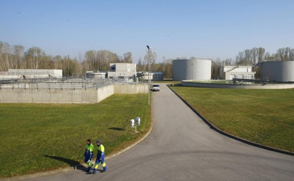 Imagen de la Edar de Villadepalos.