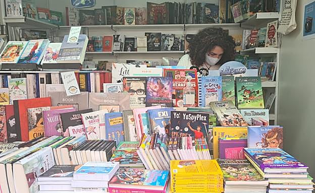 Galería. Uno de los stands de la feria.