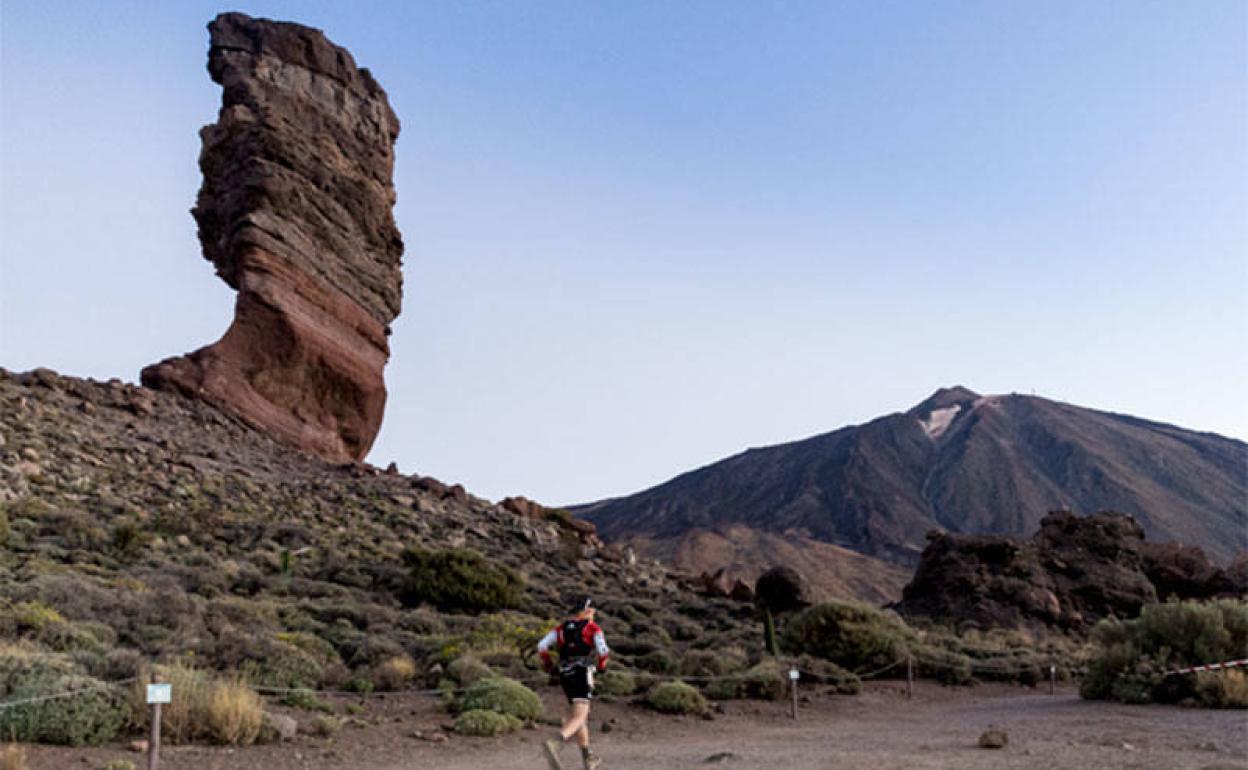 Un instante de la prueba que se celebra en Tenerife.