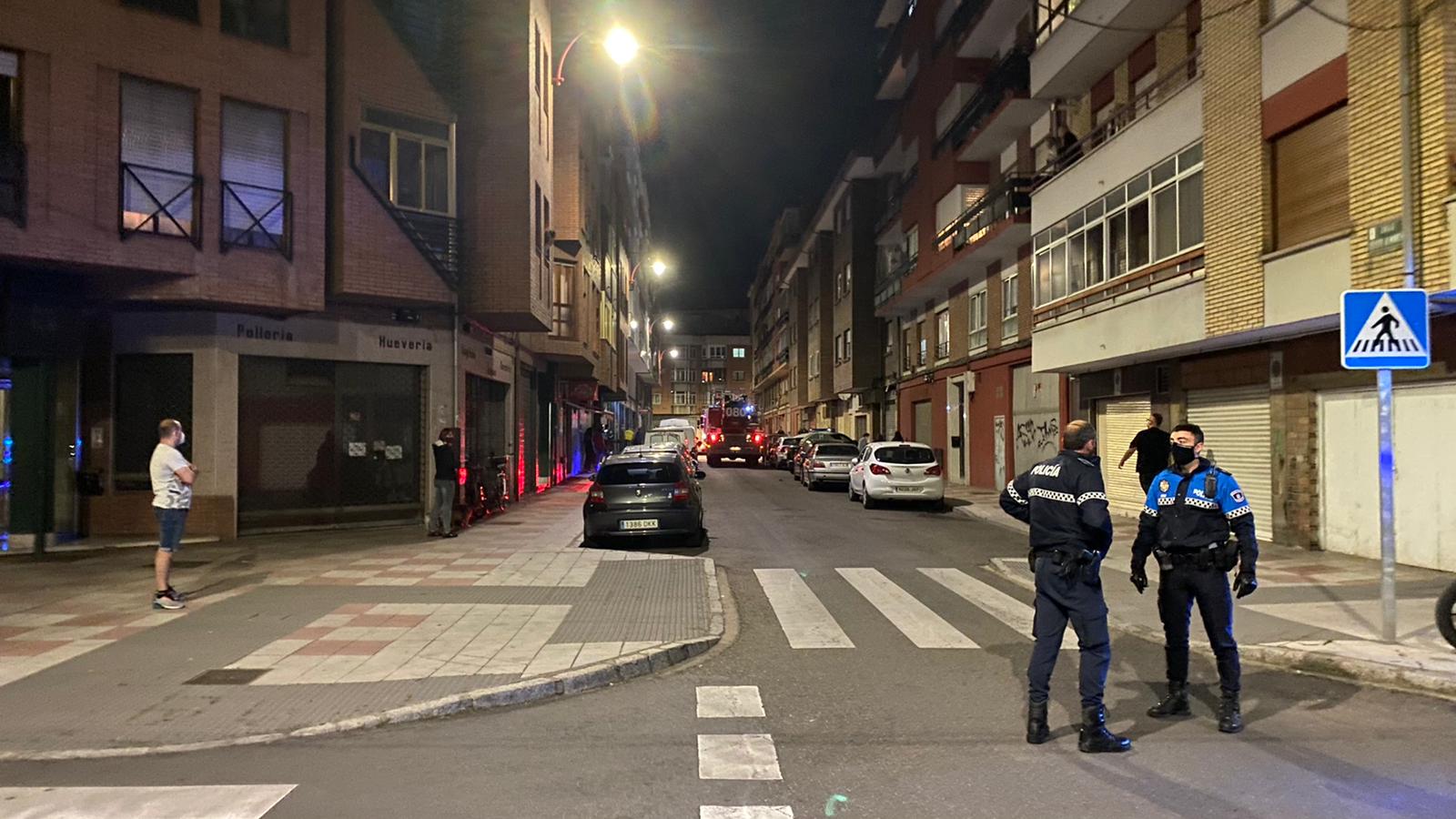 Fotos: Incendio en la calle Obispo Almarcha de León capital