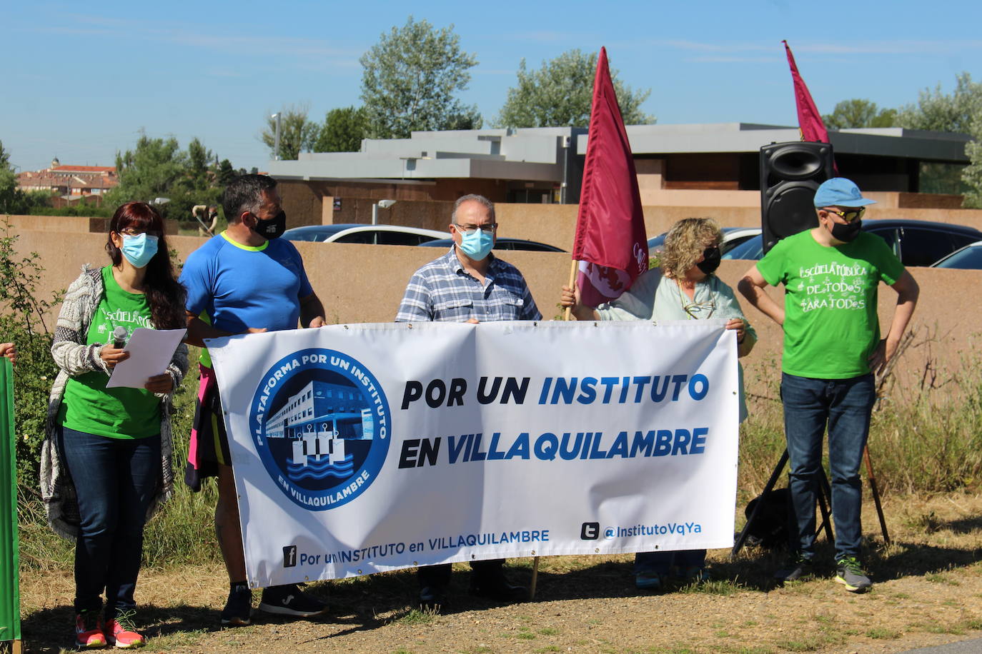 Villaquilambre reclama un nuevo instituto y un centro de salud frente a las parcelas destinadas a su ubicación.