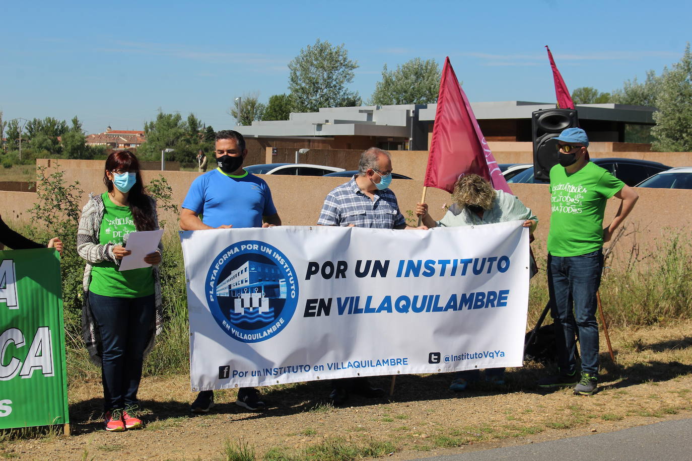 Villaquilambre reclama un nuevo instituto y un centro de salud frente a las parcelas destinadas a su ubicación.