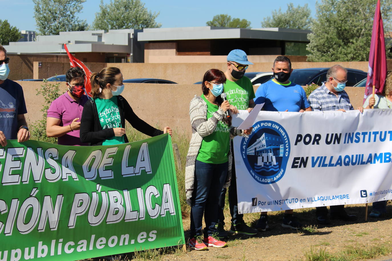 Villaquilambre reclama un nuevo instituto y un centro de salud frente a las parcelas destinadas a su ubicación.