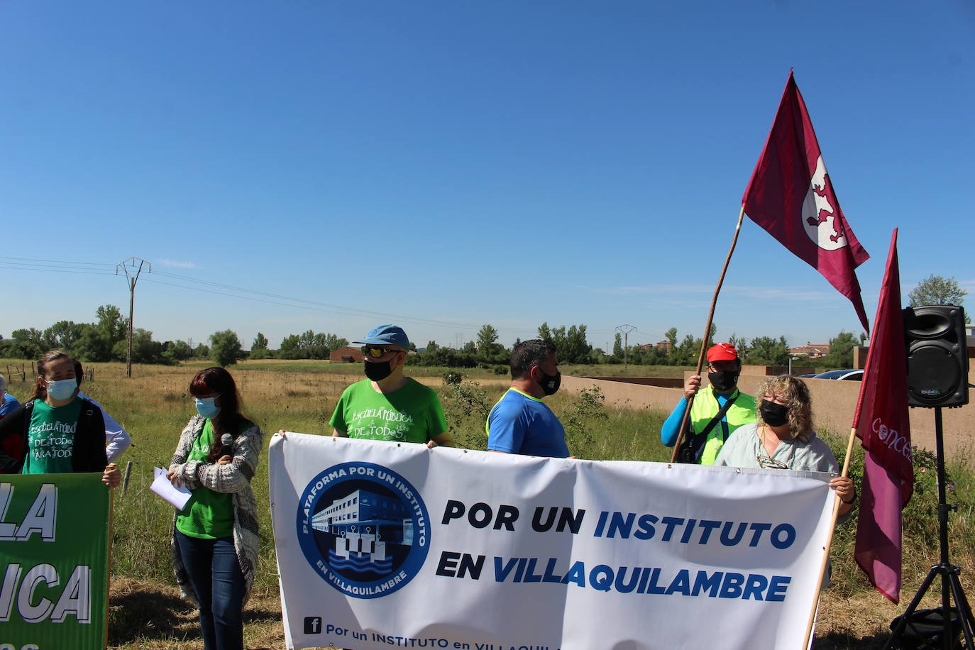 Villaquilambre reclama un nuevo instituto y un centro de salud frente a las parcelas destinadas a su ubicación.