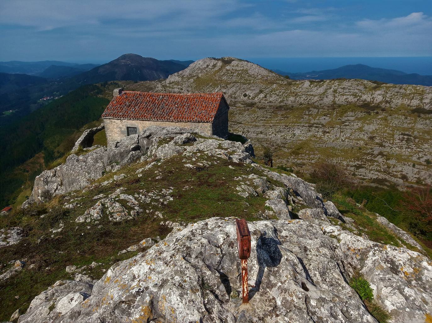 Ermita Santa Eufemia de Urregaria, en Bizkaia.