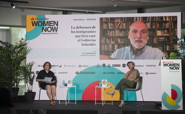 Los cocineros José Andrés y Pepa Muñoz.