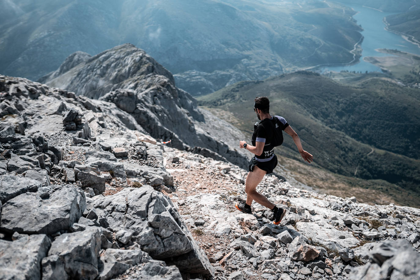 El abrupto pico Espigüete, protagonista en la segunda etapa de Riaño Trail Run