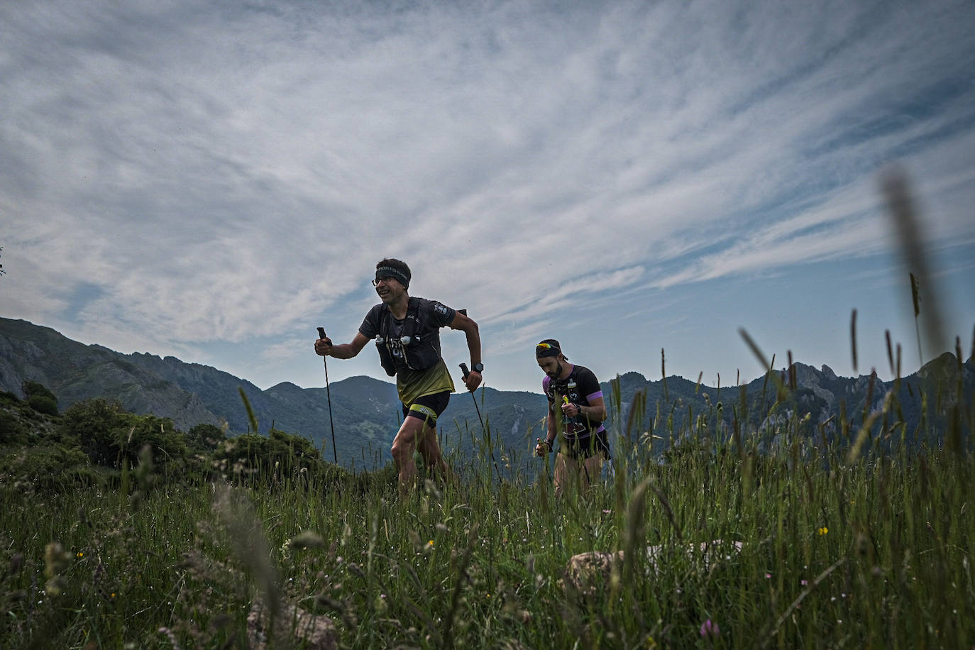 La subida al pico Gilbo pone la guinda a la cuarta edición de Riaño Trail Run